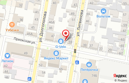 Компания Мир Замков на Приокской улице на карте