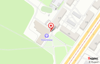 Лыжная база в Екатеринбурге на карте