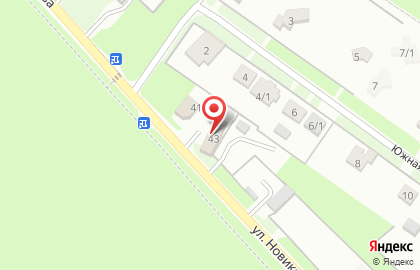 Автоколор на улице Новикова на карте