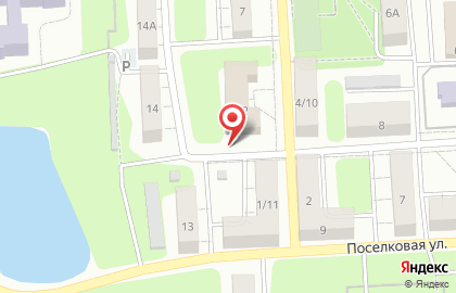 Салон-парикмахерская Стелла на Поселковой улице на карте