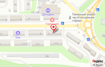 Парикмахерская Браво на Пограничной улице на карте
