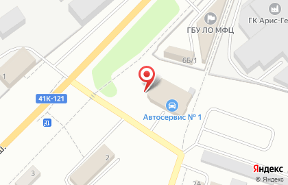 Магазин автотоваров в Санкт-Петербурге на карте