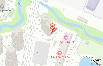 Суши-бар Тунец на Павшинском бульваре на карте