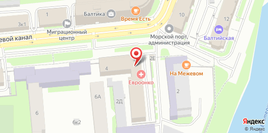 Онкологический центр Евроонко на карте