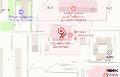 Похмельная в Москве на карте