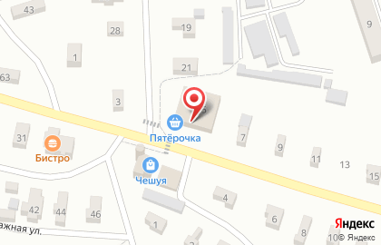 Супермаркет Пятёрочка на улице Седова на карте