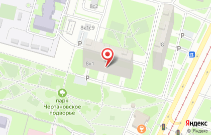 Автошкола Руль на Чертановской улице на карте