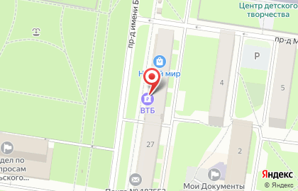 Новый мир в Тихвине на карте