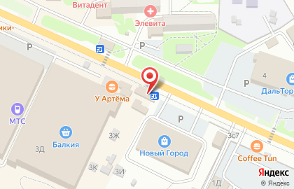Микрофинансовая компания Деньга во Владивостоке на карте