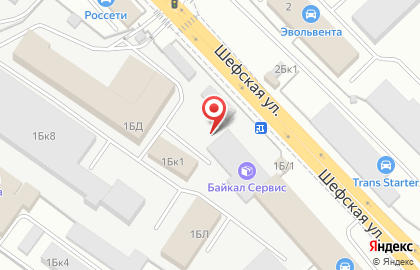 Транспортная компания Байкал Сервис в Орджоникидзевском районе на карте