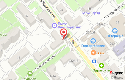 Фирменный магазин Ермолино на Октябрьской улице на карте