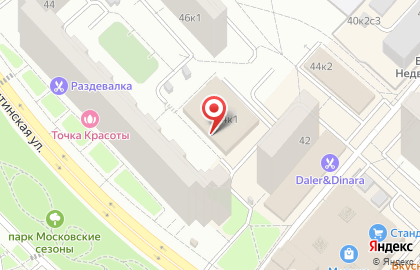 Школа брейк-данса Волнорез на Митинской улице на карте