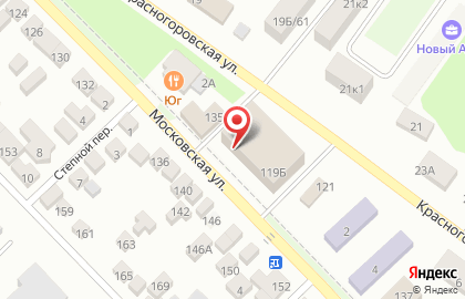 ТЦ Бриз на Московской улице на карте