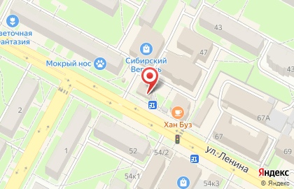 Торгово-сервисная компания Мир Связи на улице Ленина на карте