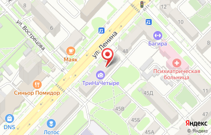 Кафе японской кухни Сушиед в Центральном районе на карте