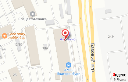 Столовая Котлета в Октябрьском районе на карте