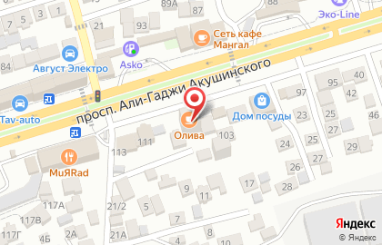 Лаунж-кафе Олива на карте