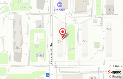 Монтажная компания Моссервис на Артековской улице на карте