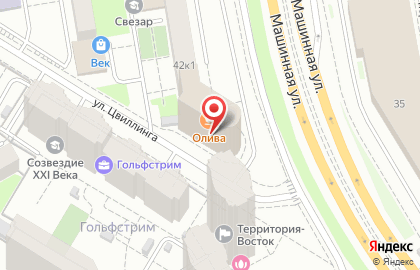 Производственно-торговая компания СибКонтакт на Машинной улице на карте