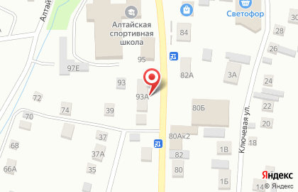 Магазин Фруктовый рай на Советской улице на карте