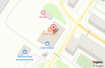 Магазин низких цен Светофор на улице Строителей на карте