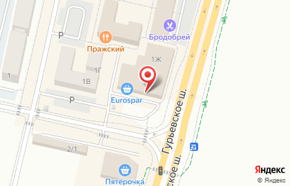 Пекарня Konigsbacker в Калининграде на карте