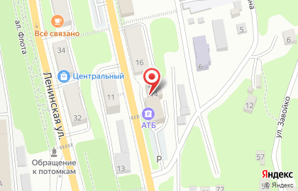 Банкомат АТБ в Петропавловске-Камчатском на карте
