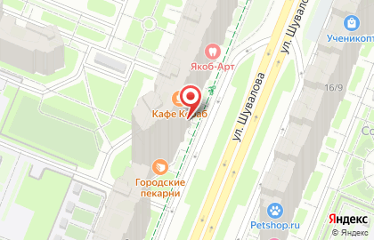 Салон Твоя оптика в Санкт-Петербурге на карте