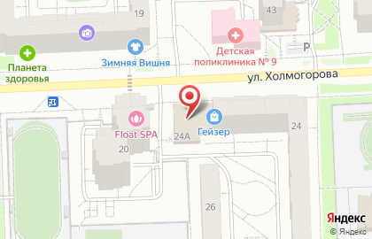 Многопрофильная компания Суворов на улице Холмогорова на карте