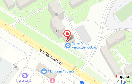 Магазин Красное & Белое в Ярославле на карте