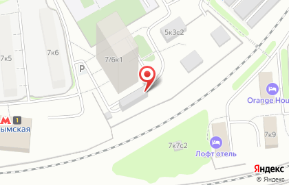 Автостоянка Мгса на Севастопольском проспекте на карте