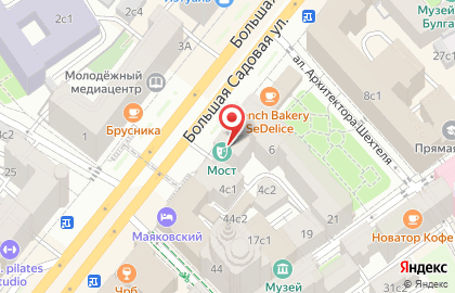 Московский Открытый Студенческий Театр (МОСТ) на карте