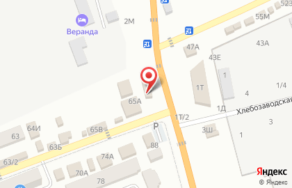 Магазин Мадина на улице Ворошилова на карте