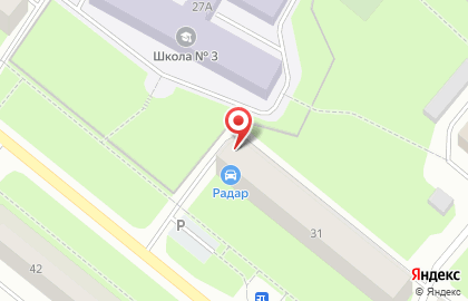 Магазин автозапчастей Радар51 на карте