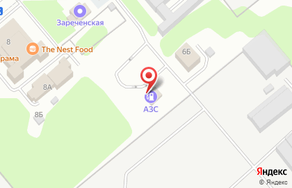 АЗС в Пензе на карте