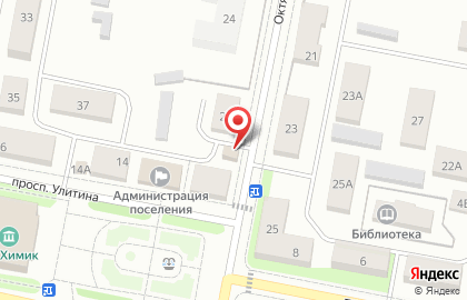 Продовольственный магазин Ассорти на Октябрьской улице на карте