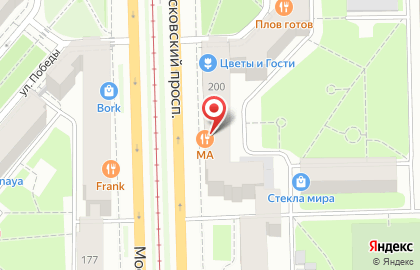 Ресторан МА Грузия+Италия на Московском проспекте на карте