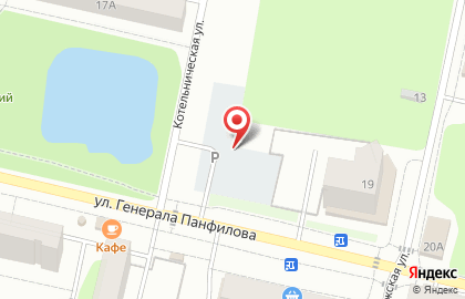 Автостоянка в Перми на карте