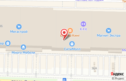 Фирменный салон МегаФон на проспекте Октября на карте