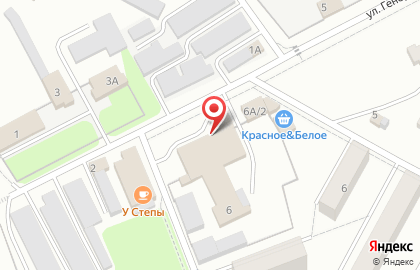 Ритуальная компания Память на улице Генерала Васильева на карте