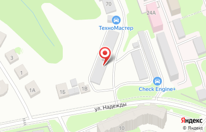 Шиномонтажная мастерская на Университетской улице на карте