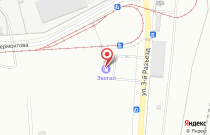 ЭкоГаз в Центральном районе на карте