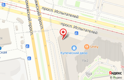 Магазин профессиональной косметики Индустрия красоты на Коломяжском проспекте на карте