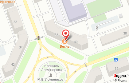 Кафе-кондитерская Весна на карте