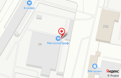 Компания МеталлоПроф на карте