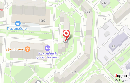 Студия дополнительного профессионального образования Академия 21 на Новокосинской улице на карте