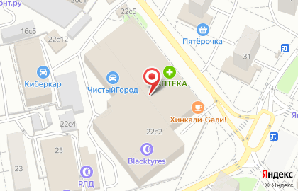 Школа танцев Афродита на метро Алексеевская на карте