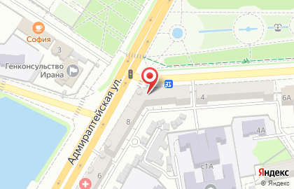 Магазин Фаворит на площади Ленина на карте