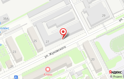 Строительная компания Триумф на улице Жуковского на карте