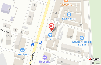 Ростовский филиал Банкомат, Банк Петрокоммерц на проспекте Ленина, 14 в Аксае на карте